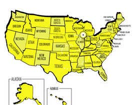 #11 for United States Map Remake av crklassen
