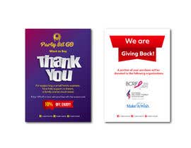 #9 for Need creative designer to design purchase order thank you card for customer by shajeeb1952