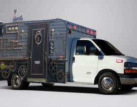 #3 untuk Ambulance Exterior Design -- Steampunk Caravan oleh mithu08