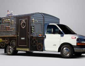 #1 untuk Ambulance Exterior Design -- Steampunk Caravan oleh Kartik007