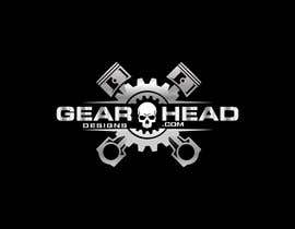 #21 pentru Gear Head Designs Logo Design de către ataurbabu18