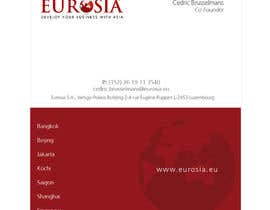 #94 untuk Business Card Design for www.eurosia.eu oleh adrianillas