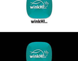 #61 para The name of the App is WinkHi. its a Social App where you can connect, meet new people, chat and find jobs. Looking for something fun, edgy. I have not decided on colors or fonts. Looking for creativity. Check the attachments de JdotAStudios