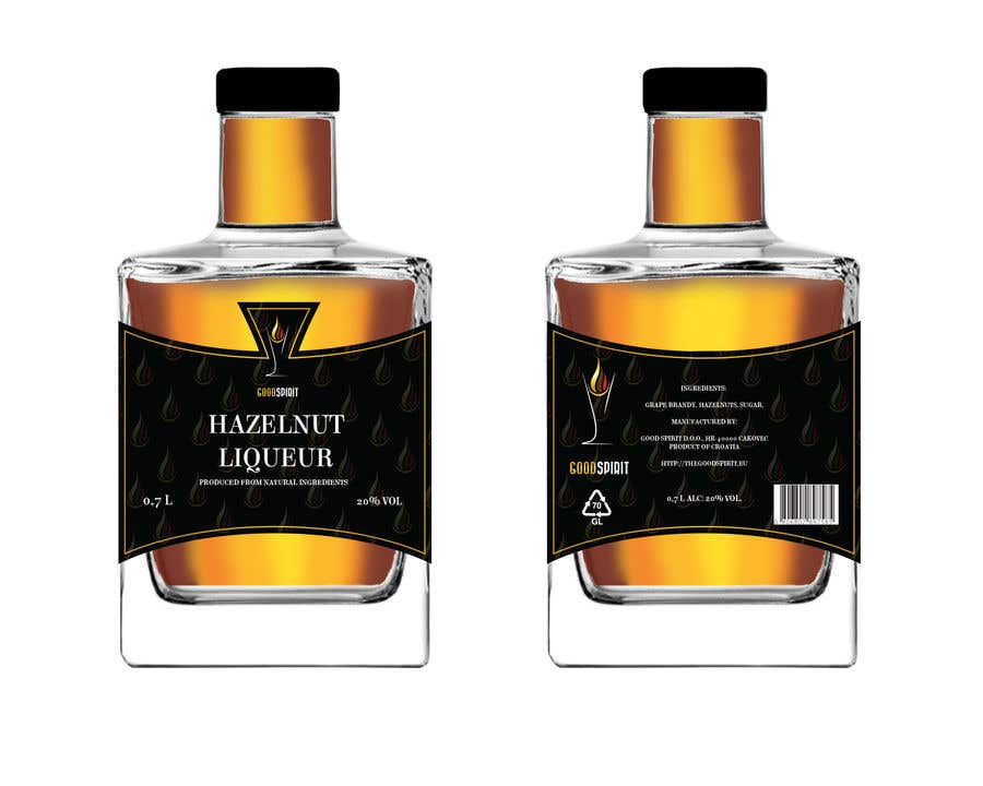 Contest Entry #40 for                                                 Label for an exclusive hazelnut liqueur
                                            