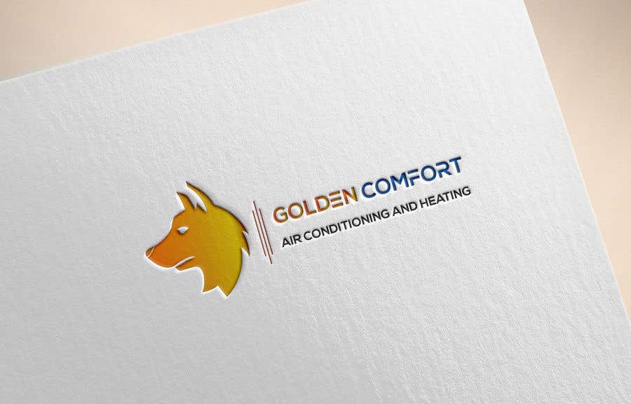 Konkurrenceindlæg #12 for                                                 I need help designing a logo for my air conditioning business. Currently the logo is my dog. The name of my company being “Golden Comfort Air conditionjng an Heating”. Contact me if you have any more questions. Thanks.
                                            