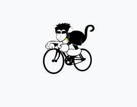#17 สำหรับ Need my logo (monkey) put on a bicycle. โดย abdulkahaium