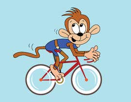 #5 for Need my logo (monkey) put on a bicycle. by rubelhassan1995