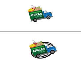 #1 ， Need a logo for a food truck trailer that serves fast food, like burgers, skewers fries and beverages and theme is east african. The name lf the Business is African Crew. 来自 hadinisar