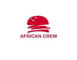 #7 Need a logo for a food truck trailer that serves fast food, like burgers, skewers fries and beverages and theme is east african. The name lf the Business is African Crew. részére MoamenAhmedAshra által