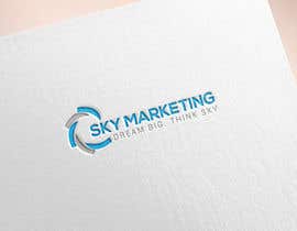 #103 para Sky Marketing Logo Design de moeezshah451