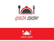 #110 ， Logo design for new restaurant. The name is Ginza Sushi. 

We are looking for classy logo with maroon, Black and touches of silver (silver bc of the meaning). Would also like a brushstroke look but a highly visible name. 来自 perfectdezynex
