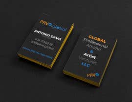 #137 for Business Cards for Global Professional Athlete and Artist Ventures by AsifAhmedArif