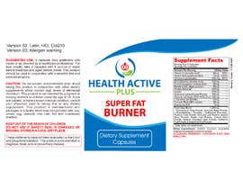 #477 for logo my supplement &#039;health active plus - super fat burner&#039; by sukeshunni