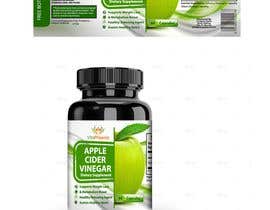 #28 for Design Amazing Label (and 3D Renders) for Supplement Bottle by khe5ad388550098b