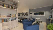 nº 46 pour Design idea for kitchen &amp; living room par reyanansari 