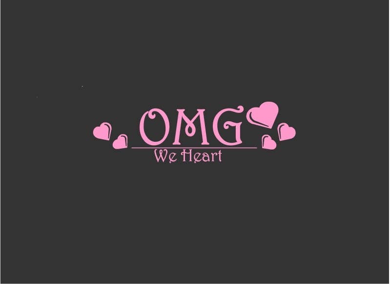 Kilpailutyö #11 kilpailussa                                                 Logo Design for new Company name: OMG We Heart.  Website: www.omgweheart.com
                                            