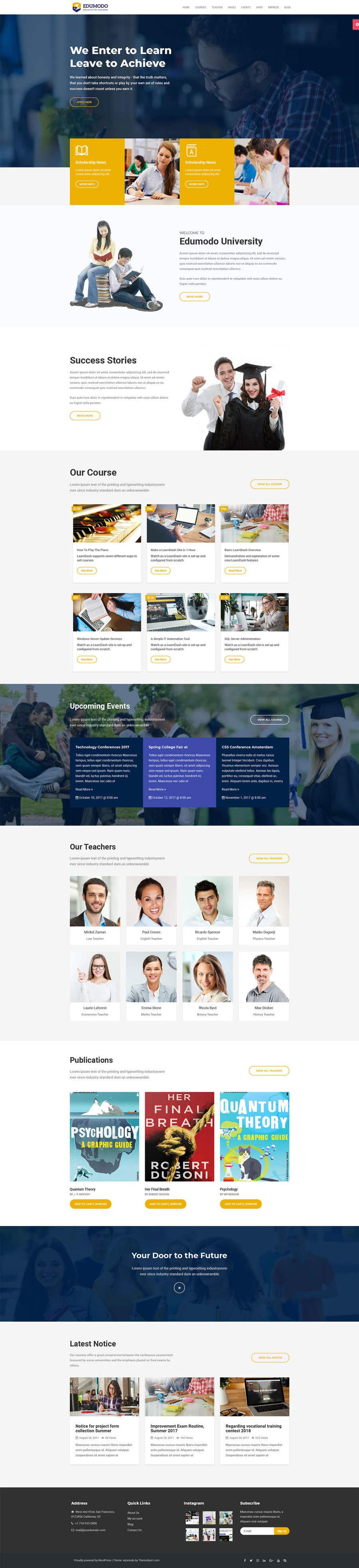 Proposition n°31 du concours                                                 College Wordpress Website - Enrolment and payment plugin
                                            