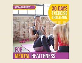 #10 för Eye catching interactive Instagram advert needed for exercise challenge av d3stin