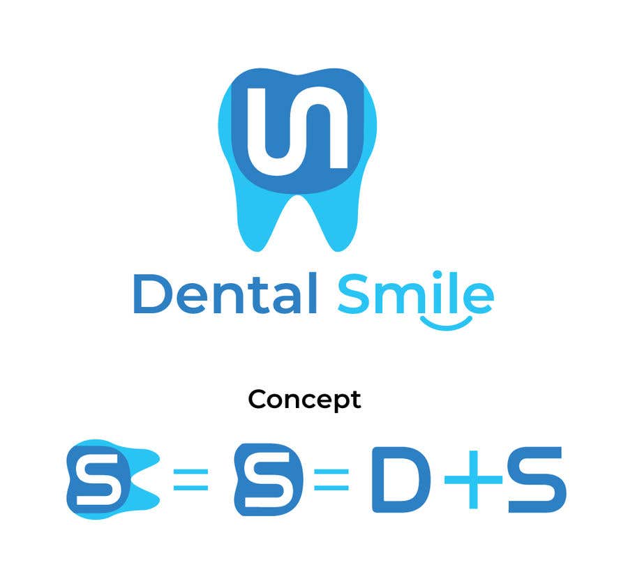 Kandidatura #5për                                                 I need a logo designed for dental clinic with Dream Smile Tandvård name with combination between tooth symbol and DS letters symbol
                                            