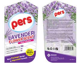 #7 pёr Adjust the current floor detergent Label for Lavender Flower Line (Purple Color) nga shohan33