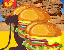 #23 para Wall graphics design for fast food restaurant por letindorko2