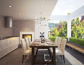 #28 untuk Design an outside-lounge/dining area oleh gaur1973