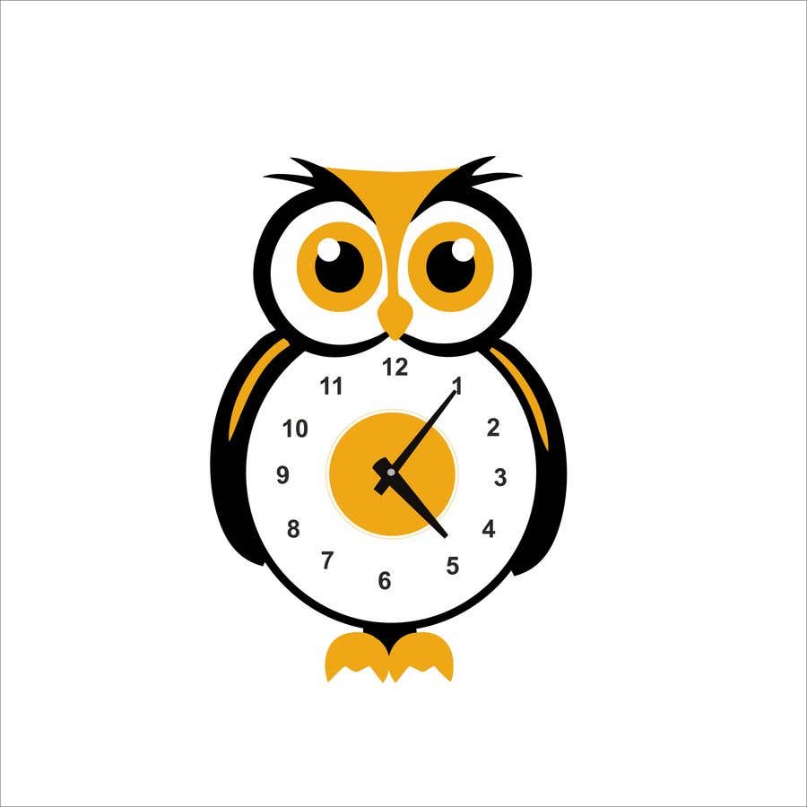 Kilpailutyö #72 kilpailussa                                                 Simple Cartoon clock design
                                            