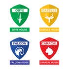 #25 4 School House Logos. We have Oryx (green), Gazelle (yellow), Falcon (blue) and Caracal (red). See image 1 for more details. Ive attached examples of online images. részére mdmominulhaque által