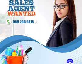 #38 for create flyer &quot;SALES agent wanted&quot; by MooN5729