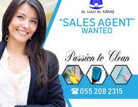 #27 za create flyer &quot;SALES agent wanted&quot; od ksh568bb1a94568e