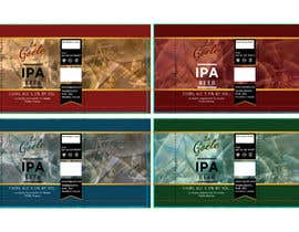#2 для Artwork for beer Can Label від lounzep