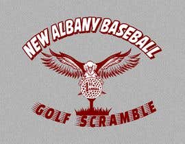 #12 for New Albany Eagle Baseball Golf Scramble Tee Shirt Design by hossaingpix
