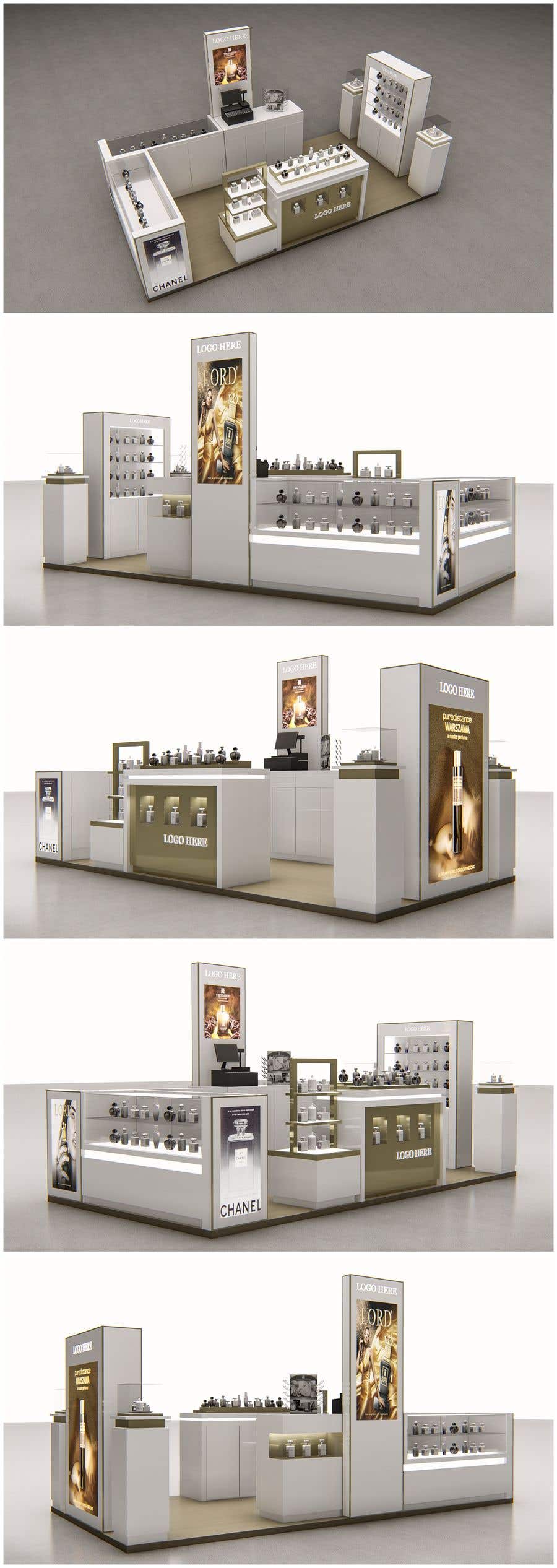 Contest Entry #22 for                                                 Design arhitectural stand-insula parfumerie mall
                                            