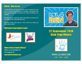#21 for Fundraiser Booklet - LOL 4 Ben by rajufarajee