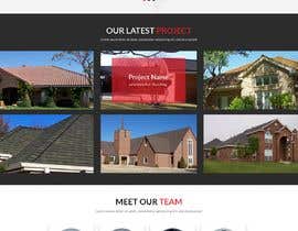 #52 for Design a Website Mockup for Roofing Company by webmastersud