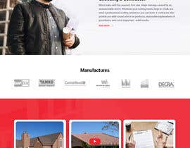 nº 56 pour Design a Website Mockup for Roofing Company par syrwebdevelopmen 