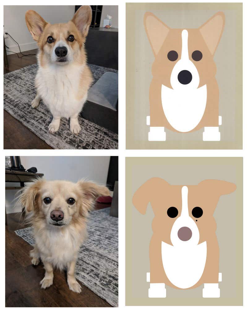 Contest Entry #4 for                                                 Draw a clipart picture of our dog
                                            