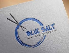 #1011 para Design a Logo for Blue Salt sushi and ceviche bar de rachidDesigner