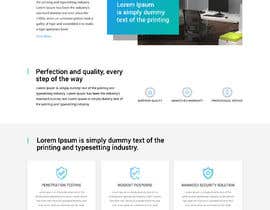 #49 per Design a website homepage for an IT firm da Qweser