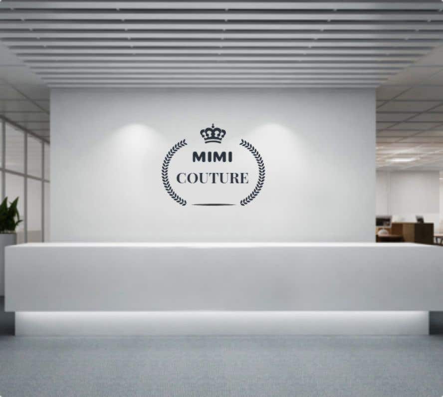 Wasilisho la Shindano #498 la                                                 Logo for "MiMi Couture"
                                            