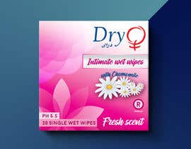 #83 for Packaging Design for intimate wet wipes for female by stnescuandrei