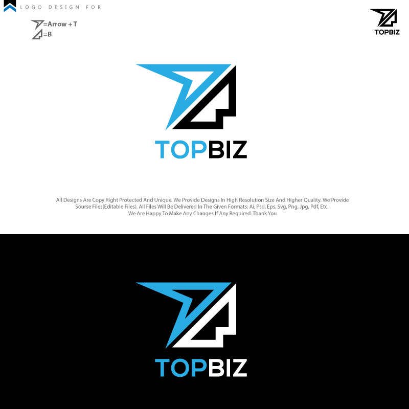 Bài tham dự cuộc thi #676 cho                                                 Create a logo for TOPBIZ
                                            
