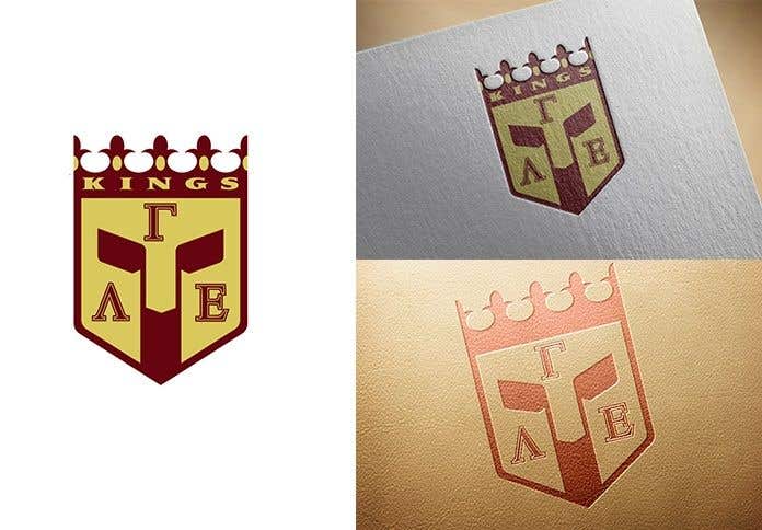 Inscrição nº 4 do Concurso para                                                 we are a small organization that has been using the same logo (kings for years) we are looking for a new one to use for our social media and other things themes we typically stick w is a 4 pointed crown, knights and castles our letters are Lambda Gamma Ep
                                            