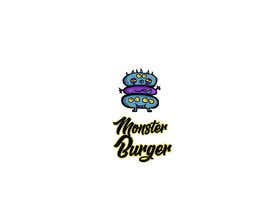 dorotheaalig님에 의한 I wanna make logo for a restaurant,, the restaurant name ( monsters burgers) i post some photos I would like if the logo like thise stuff they looks like what i am imagination for the monster.을(를) 위한 #49