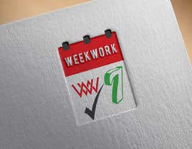 #71 para Design a logo for Weekwork (weekly to do list) app por hossainsajib883