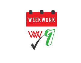 #73 para Design a logo for Weekwork (weekly to do list) app por hossainsajib883
