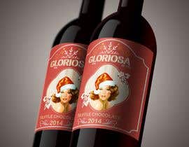 nº 37 pour Front label for the X-Mas edition of a bottled red wine from Italy. par behzadkhojasteh 