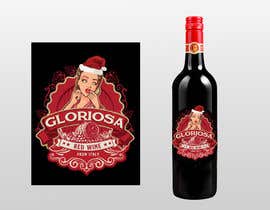 nº 52 pour Front label for the X-Mas edition of a bottled red wine from Italy. par ericzgalang 