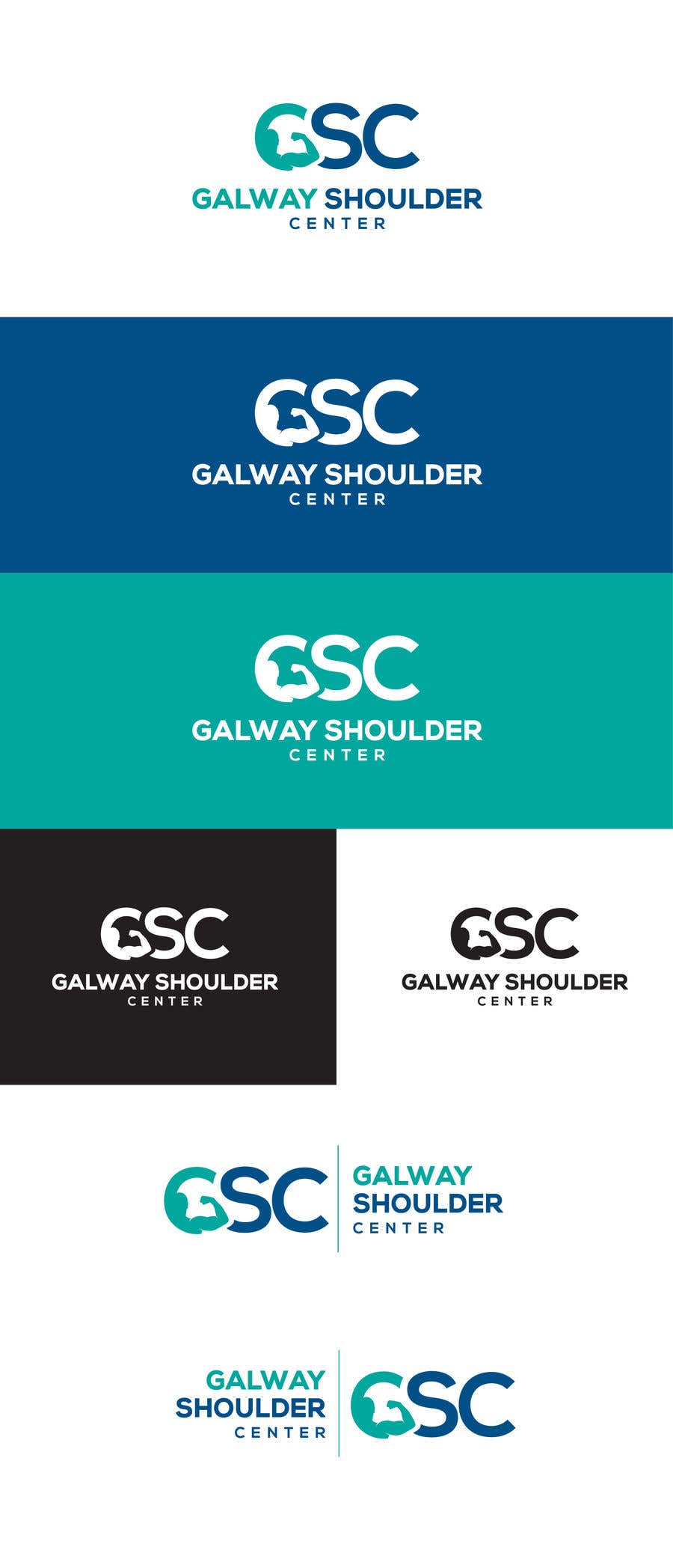 Zgłoszenie konkursowe o numerze #117 do konkursu o nazwie                                                 creating logo for Galway Shoulder Institute and Galway Shoulder Center
                                            