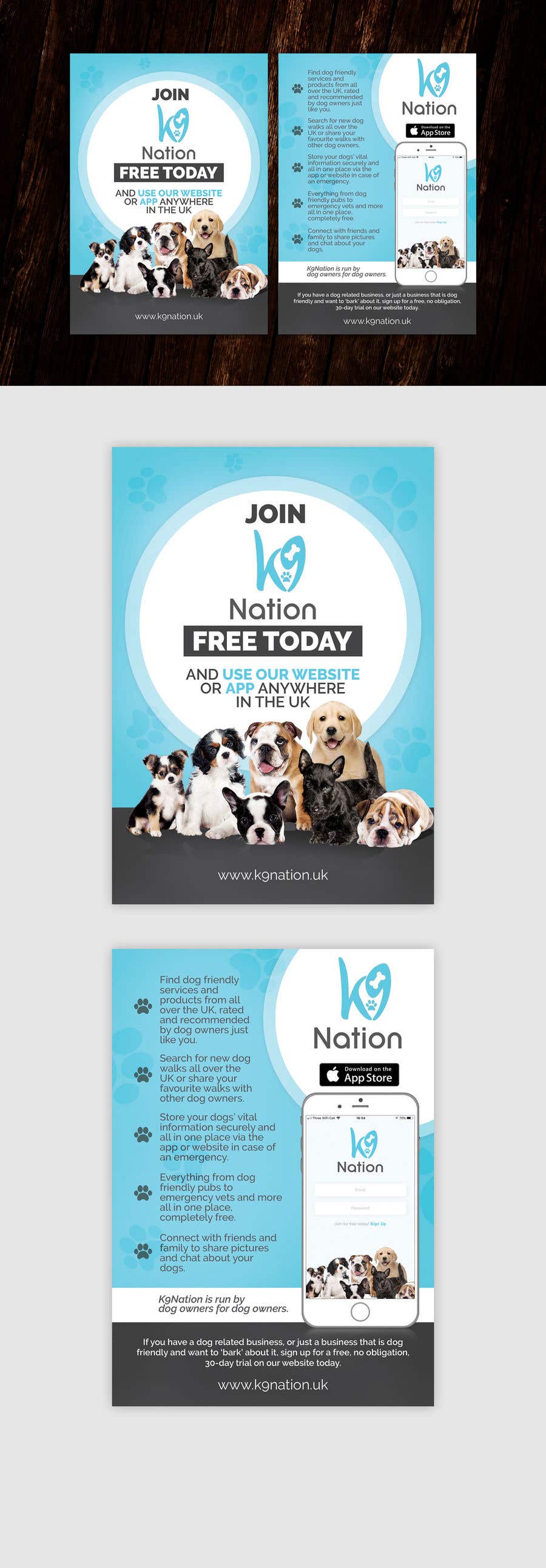 Contest Entry #3 for                                                 Design an eye-catching A5 flyer for print to attract dog owners attention
                                            